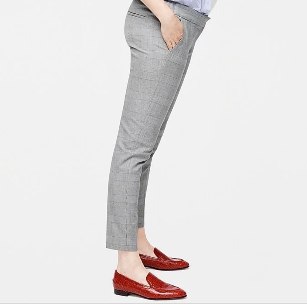 J Crew Glen Plaid Cameron Pant